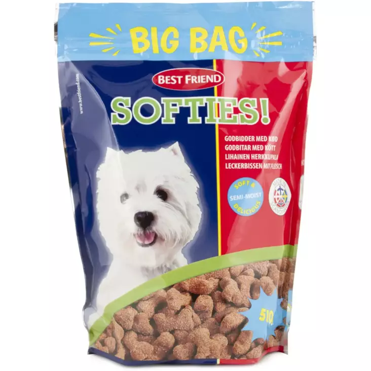 BF Softies Big Bag 510g - Koiran herkut - 5700551171239 - 1