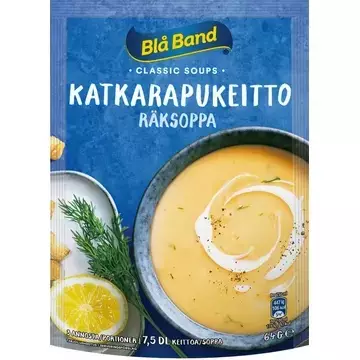 Blå Band Katkarapukeitto 64g - Kuivaruoka-aineet, keitot ja kastikkeet - 7322550037279 - 1