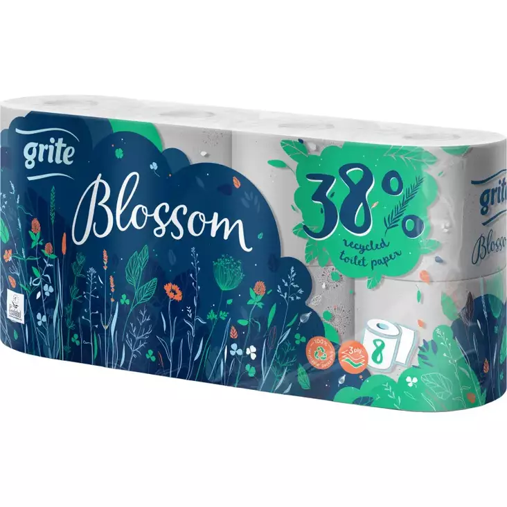 Blossom Grite wc-paperi 8rll - WC-paperit - 4770023346749 - 1