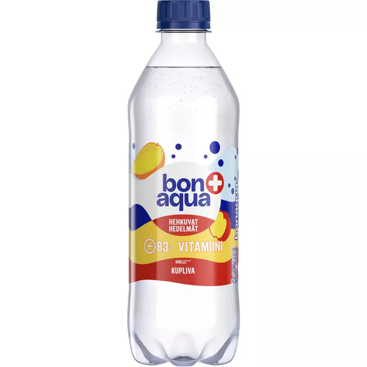 Bonaqua hehkuvat hedelmät 0,5l - Lähdevedet ja kivennäisvedet - 6415600592239 - 1