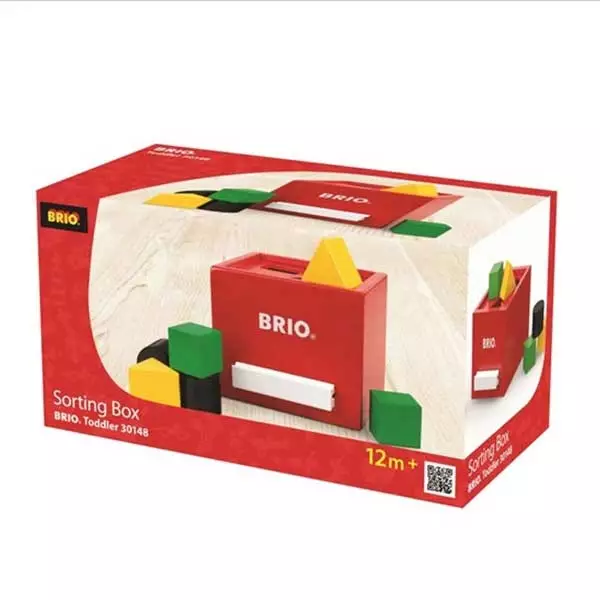 Brio Pelilaatikko puinen +12m - Vauvan lelut - 7312350301489 - 1