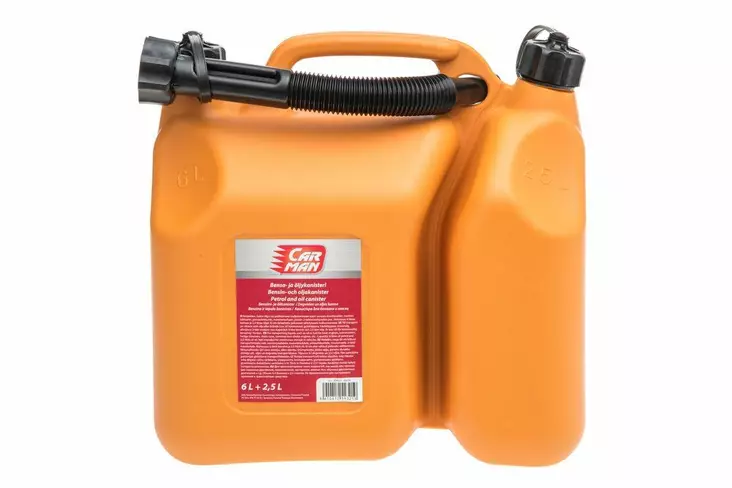 Carman kombikanisteri 6L+2,5L - Bensakanisterit,mittakannut ja suppilot - 6410412543219 - 1