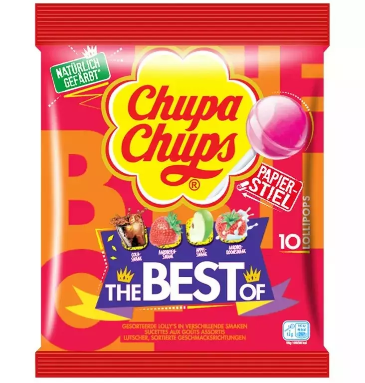 Chupa Chups Tikkaripussi 10kpl 120g - Karkit - 8410031132519 - 1
