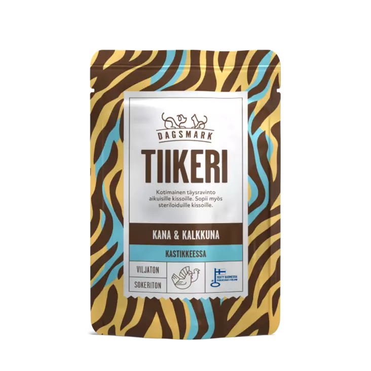 Dagsmark Tiikeri 80g kana-kalkkuna kast. - Mainos - 6430066383399 - 1