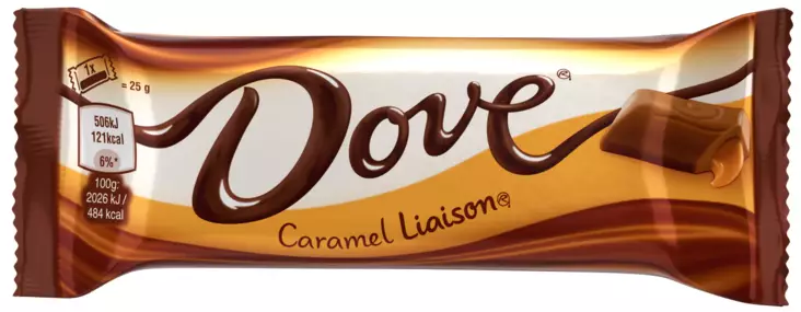 Dove Caramel patukka 50G - Suklaat - 5900951314179 - 1