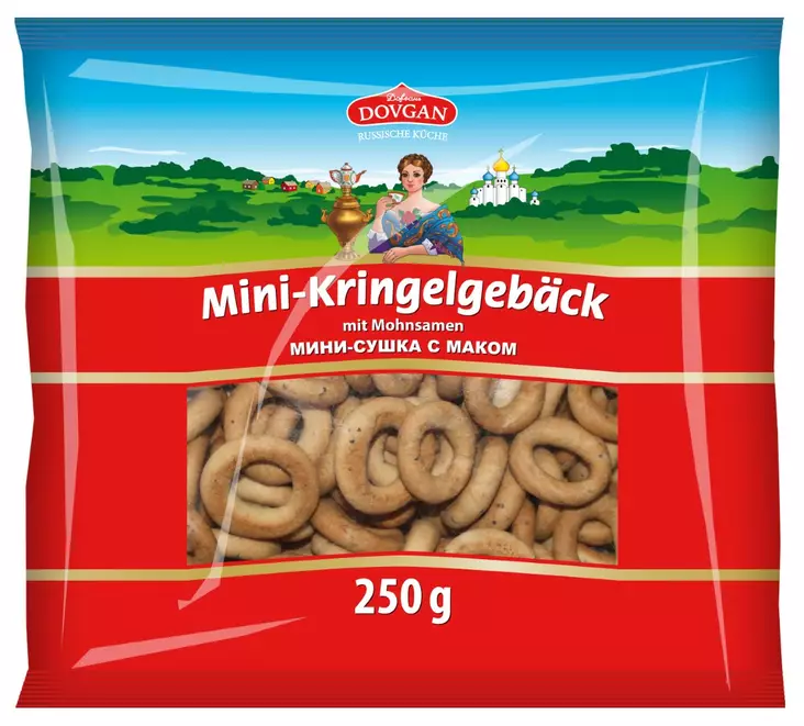Dovgan minierinkelit 250G - Pähkinät ja kuivatut hedelmät - 4032549003309 - 1
