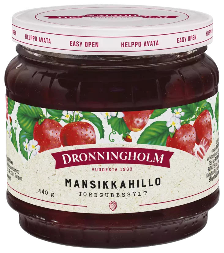 Dronningholm Mansikkahillo 440g - Säilykkeet, hillot ja marmeladit - 6412000016969 - 1