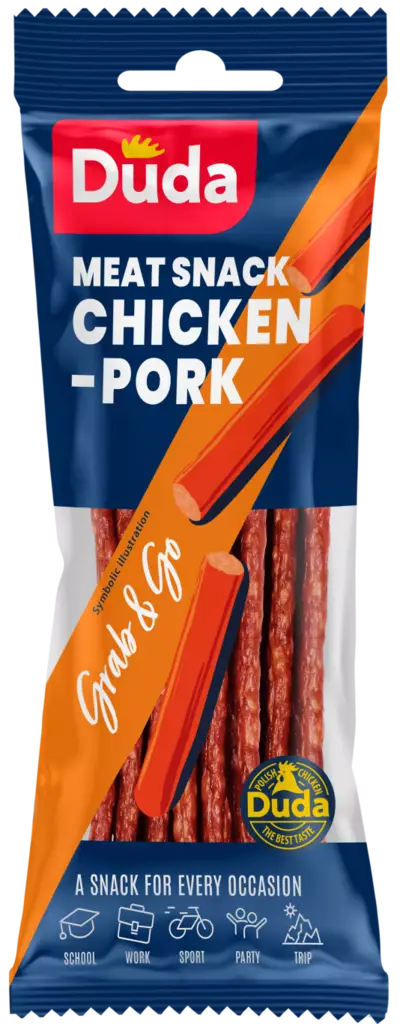 Duda Meat Snack Kabanos chicken-pork - Elintarvikkeet - 5900331610839 - 1