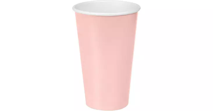 Duni kartonkimuki Pinkki 50cl 10kpl - Kertakäyttömukit - 7321011922499 - 1