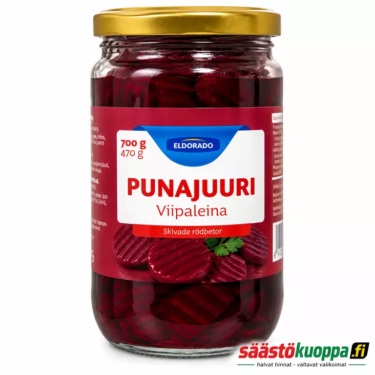 Eldorado punajuuriviipaleet 700/470g - Elintarvikkeet - 6430075661549 - 1