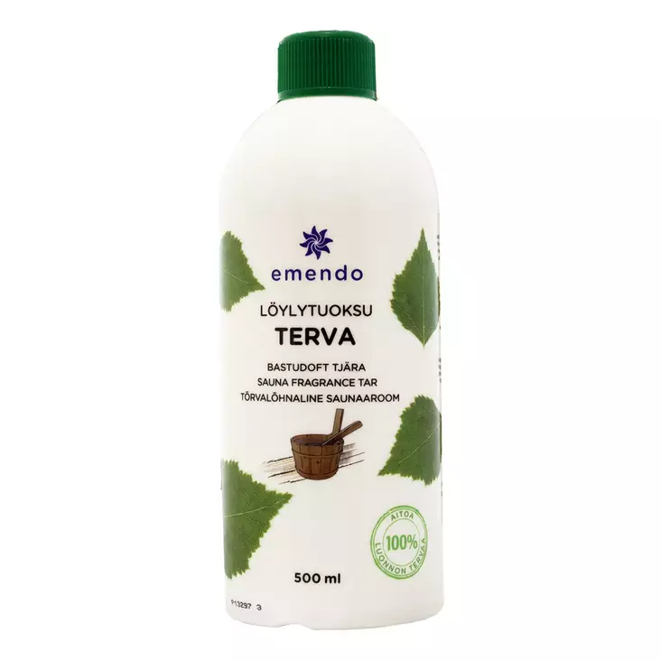 Emendo löylytuoksu terva 500ml - Saunatuoksut - 6417892057199 - 1