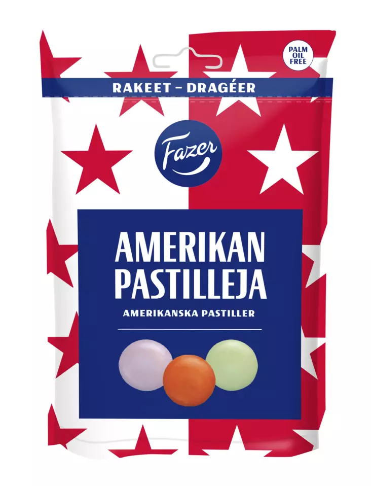 Fazer Amerikan pastilli 175g - Suklaat - 6416453039919 - 1