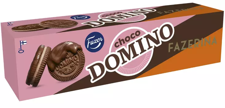 Fazer Choco Domino Fazerina 180g - Keksit - 6416453555259 - 1