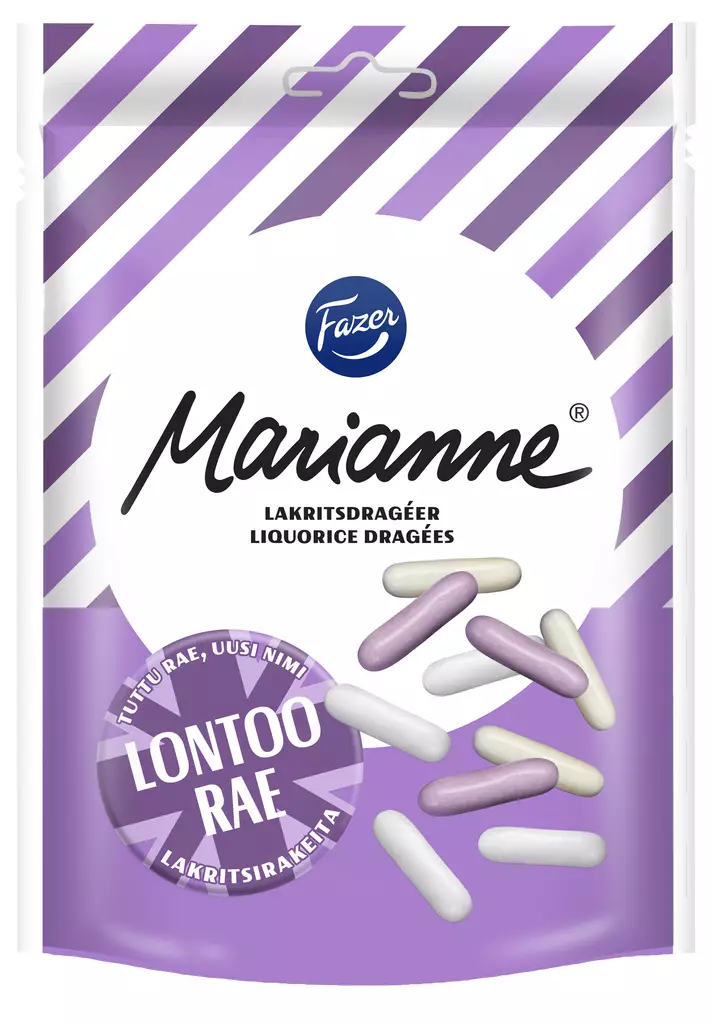 Fazer Lontoo rae Marianne 150g - Karkit - 6416453040519 - 1