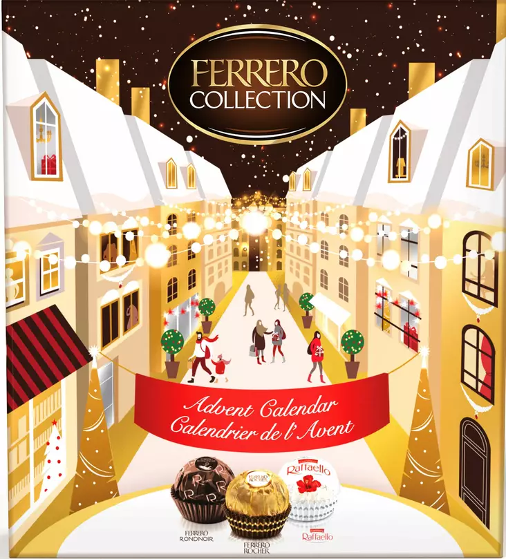 Ferrero collection kalenteri 259g - Joulumakeiset - 8000500429969 - 1