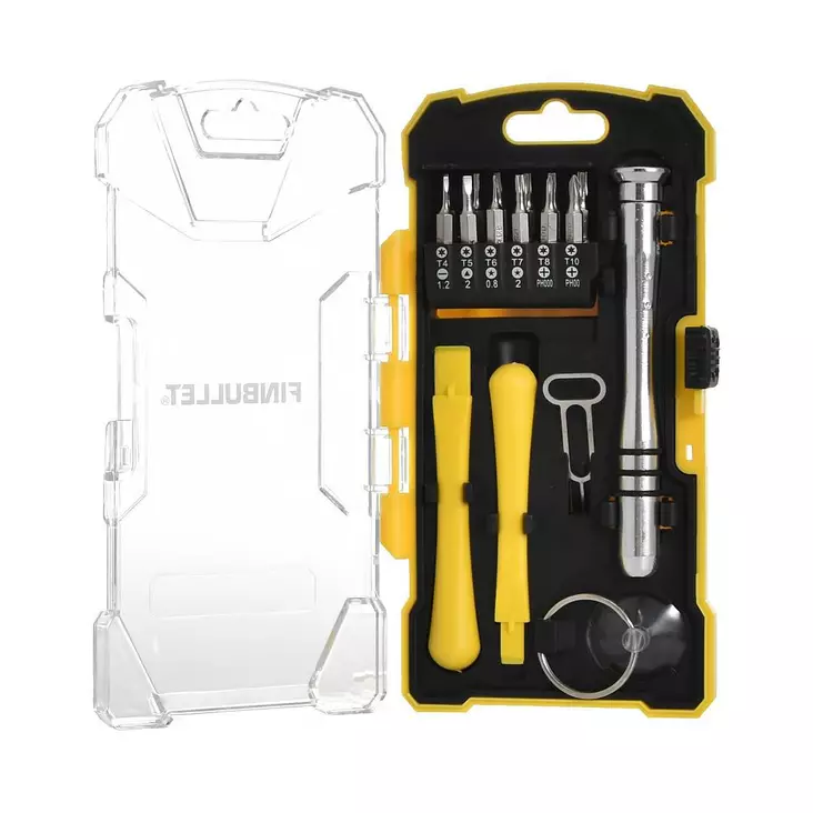 Finbullet Mobiililaitteen korjaussarja 17-osainen - Ruuvimeisselit - 6438152011669 - 1