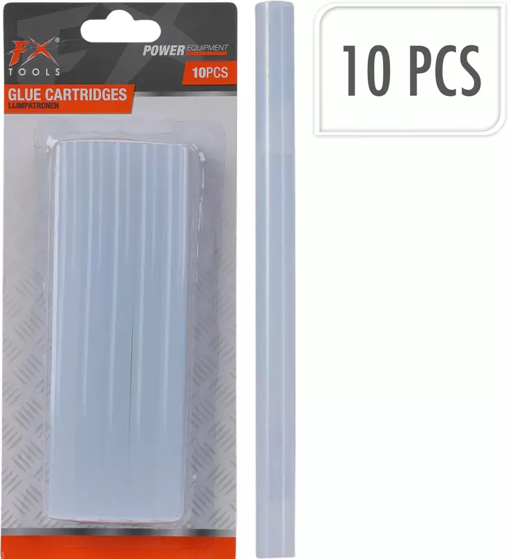 FX Liimapistoolin liima 10KPL 11mm - Liimat ja teipit - 8718158135209 - 1
