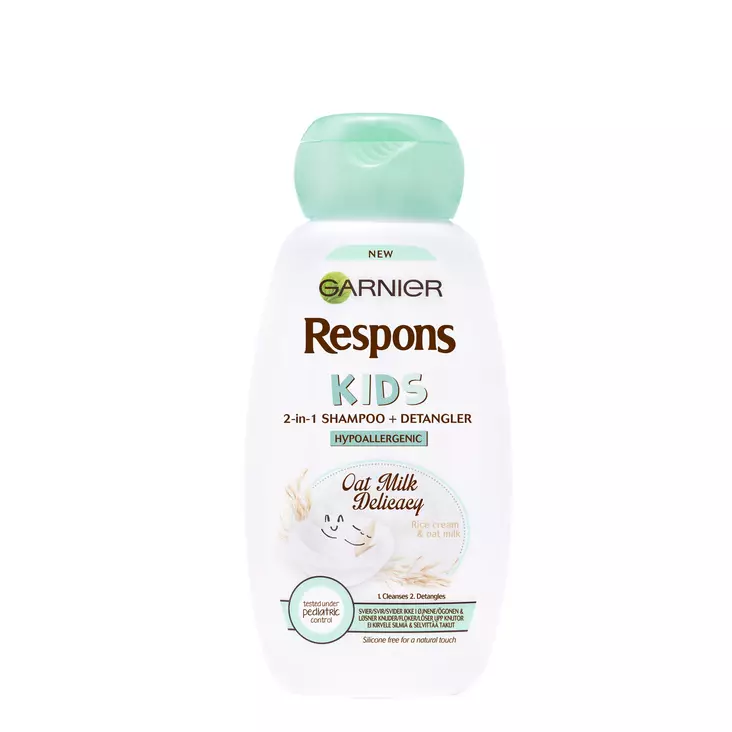 Garnier Respons Kids lastenshampoo 2in1 Oat Milk Delicacy 250ml - Shampoot - 3600542371759 - 1