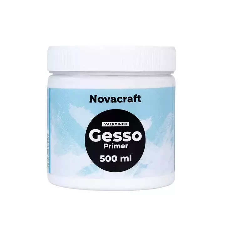 Gesso Primer Valkoinen 500ml - Valmisvärit - 6429810234629 - 1