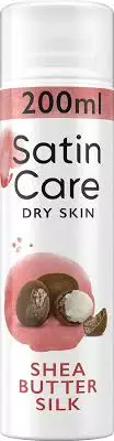 Gillette Satin Care Shea Butter Silk ihokarvanajogeeli 200ml - Partavaahdot ja -geelit - 7702018015009 - 1