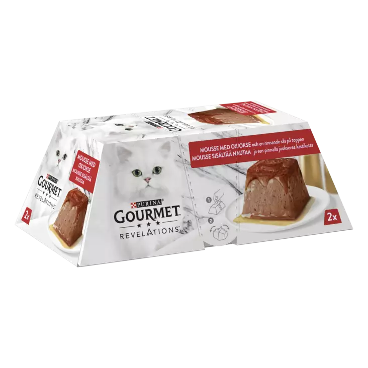 Gourmet Revelations Nautaa 2x57g - Kissan märkäruoat - 7613287919519 - 1