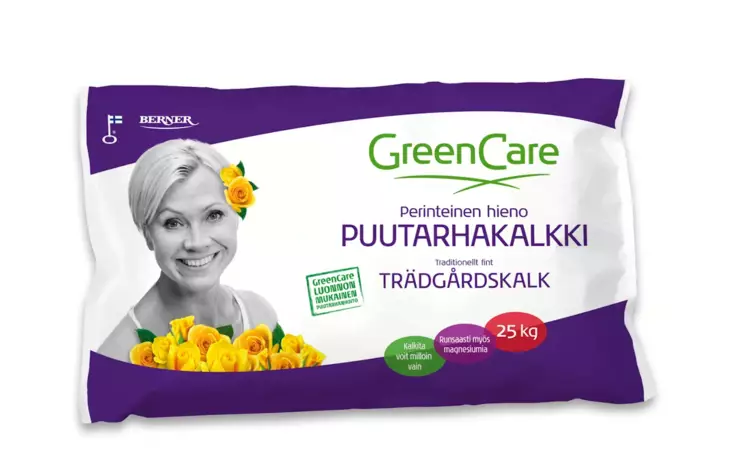 Greencare hieno puutarhakalkki 25kg - Puutarhalannoitteet - 6414504287449 - 1
