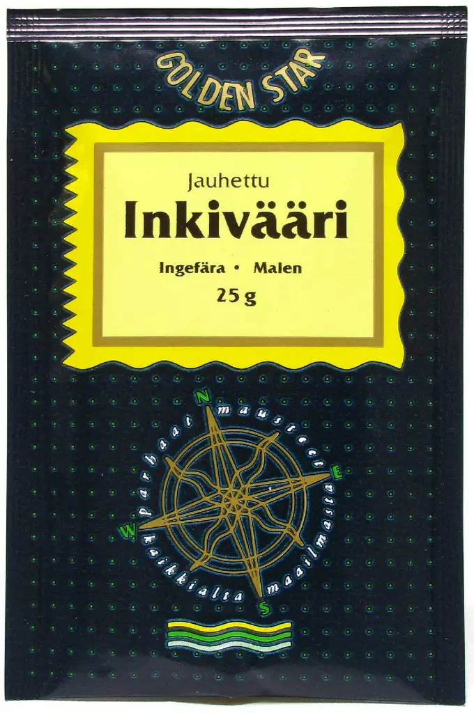 Gs inkiväärijauhe 25g - Mausteet - 6434800006049 - 1