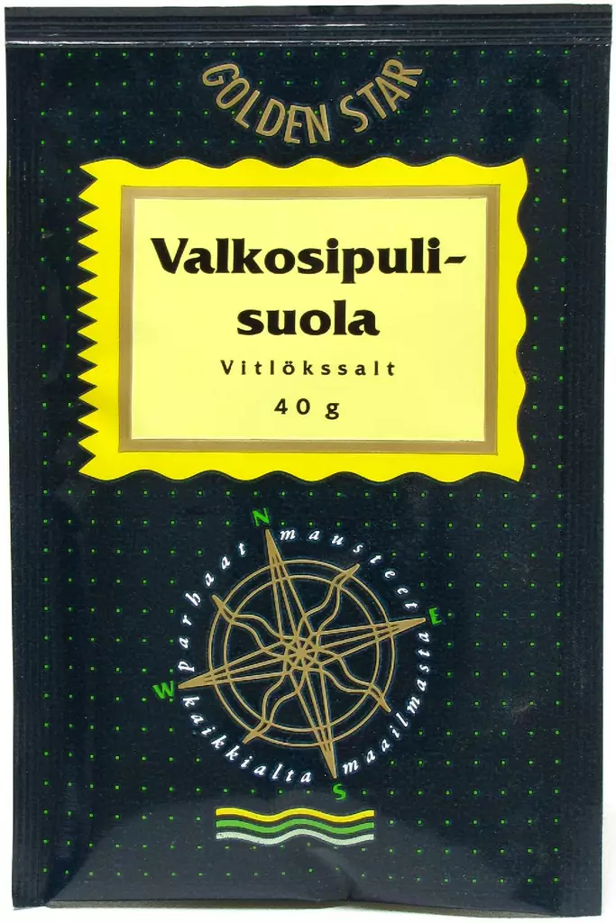 Gs valkosipulisuola 40g - Mausteet - 6434800006209 - 1