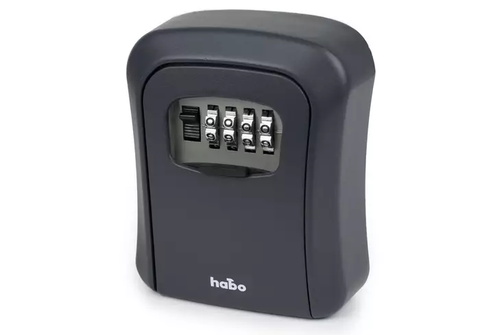 Habo avainkaappi 103 musta harmaa - Lukot,lukitus ja nivelsalvat - 7317900310119 - 1
