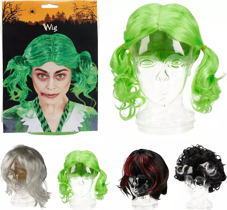 Halloween peruukki - Halloween asut ja koristeet - 8721037882309 - 1