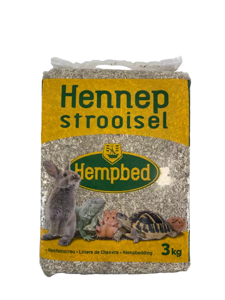 Hamppukuivike 3Kg - Jyrsijöiden ja pieneläinten tarvikkeet - 8718375920039 - 1