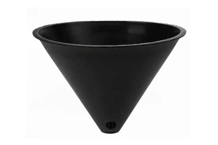 Harju kattokuppi 120mm musta - Valaisintarvikkeet - 6438147900459 - 1