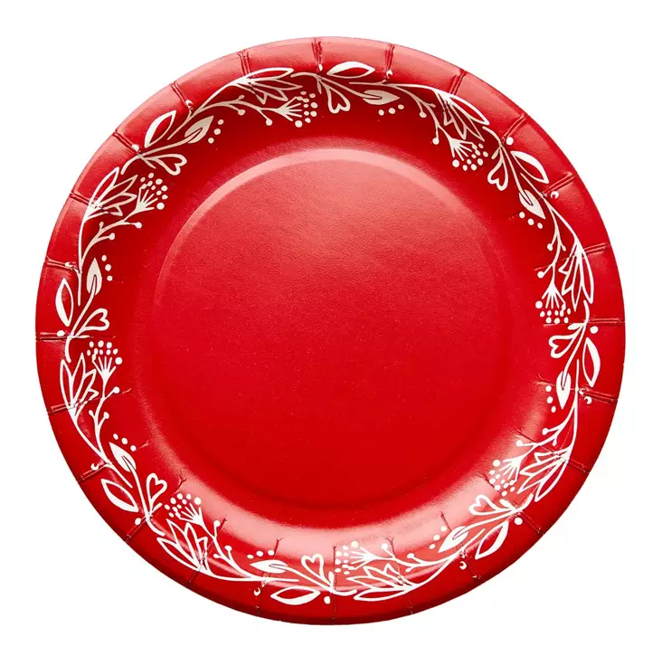 Havi kartonkilautanen Saana 18cm 50kpl - Kertakäyttölautaset - 6411631124029 - 1