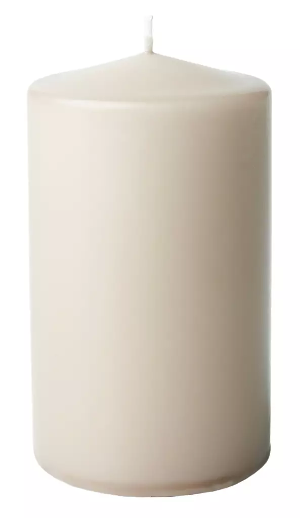 Havi pöytäkynttilä 7X12CM pellava - Pöytäkynttilät - 6411630723339 - 1