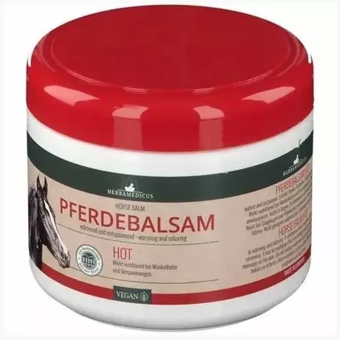 Herbamedicus Urheilu- ja hevosvoide Hot 500ml - Vartalo- ja kuorintavoiteet - 4009737306689 - 1