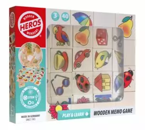 Heros Blocks värikkäät palikat 50-osaa - Palapelit ja pulmapelit - 4255870200029 - 1
