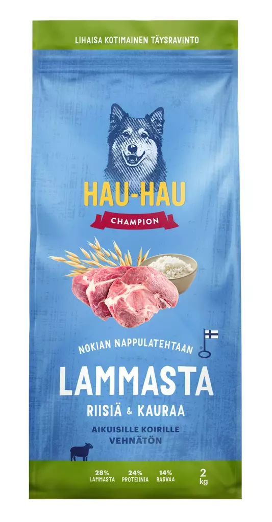 Hhc Lammasta riisiä kauraa 2kg - Koiran kuivaruoat - 6430076898999 - 1