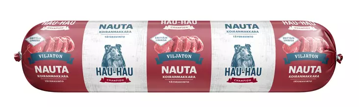 Hhc Viljaton koiranmakkara nauta 350g - Koiran märkäruoat - 6430069580689 - 1