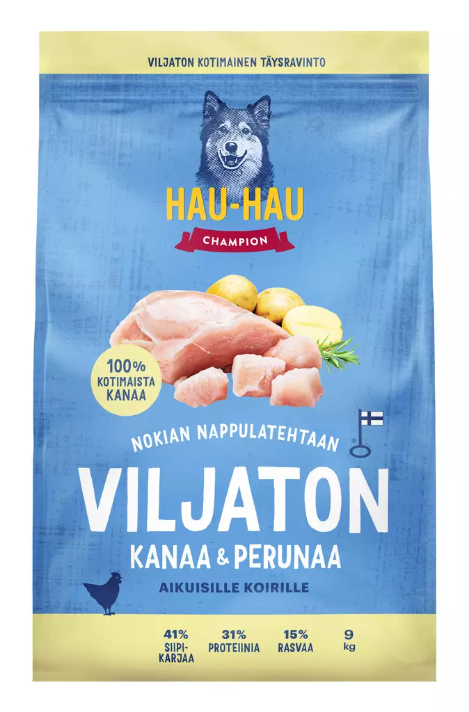 HHC Viljaton kanaa ja perunaa 9kg - Koiran kuivaruoat - 6438554003019 - 1