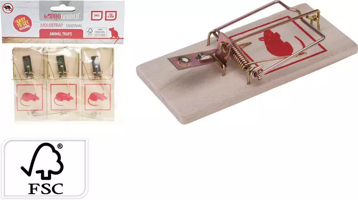 Hiiriloukku 3kpl - Jyrsijöiden & käärmeiden karkoittimet - 8721037081429 - 1