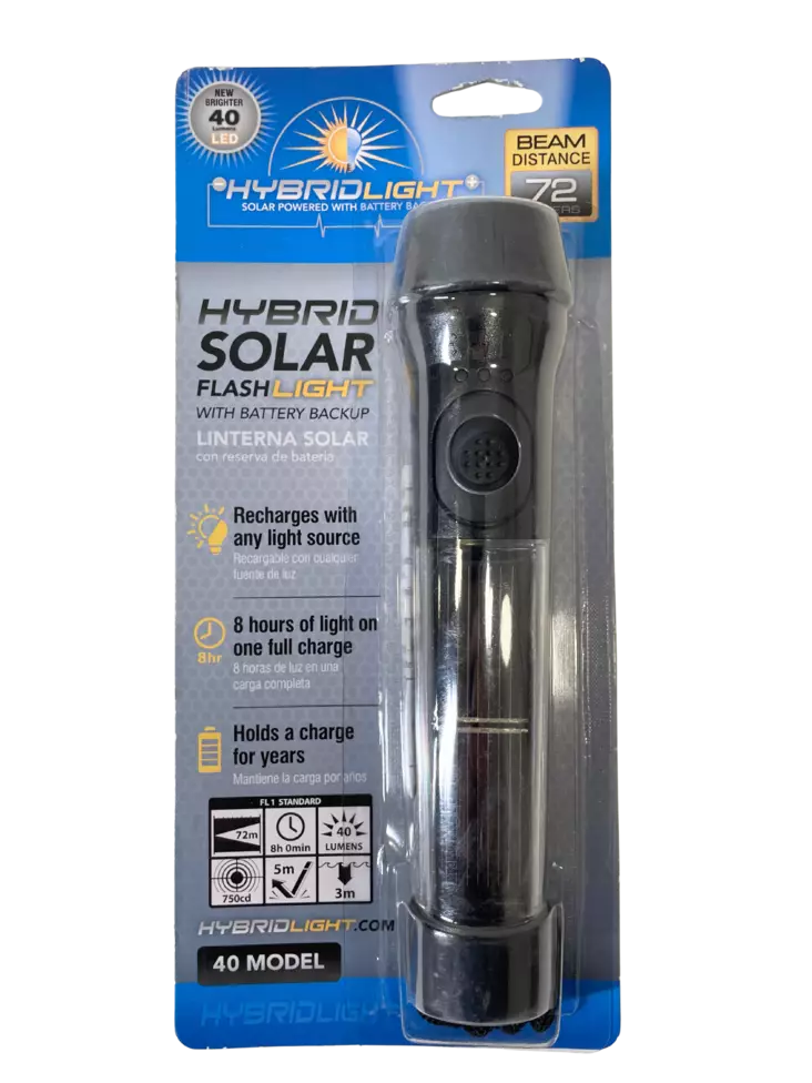 Hybridlight aurinkokennotaskulamppu - Taskulamput - 8711252916279 - 1