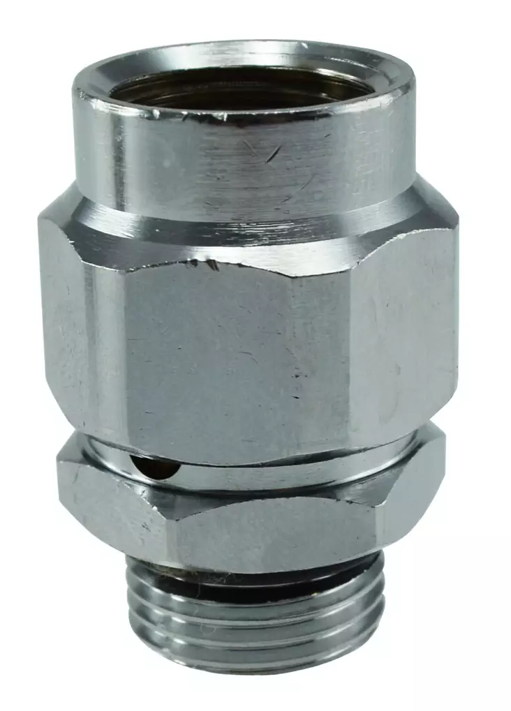 Imusuoja kromattu 1/2" sisäkierre - 1/2" - Muut putkitarvikkeet - 6438140051929 - 1