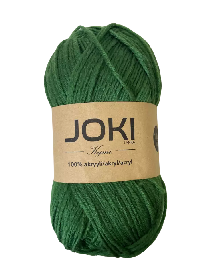 Joki Kymi Akryylilanka 100G Metsänvihreä - Langat - 6438159386449 - 1