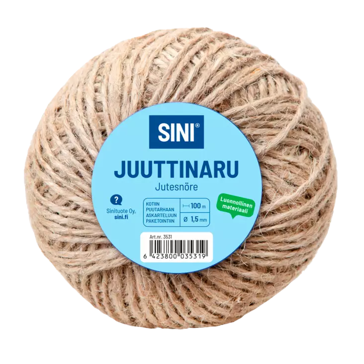 Juuttinaru 100 m - Narut ja köydet - 6423800035319 - 1