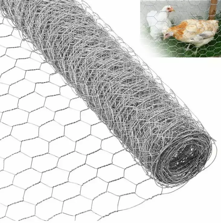 Kanaverkko 13x0.7mm 1x10m kuumagalvanoitu - Aitaverkot ja suojaverkot - 6438159035279 - 1