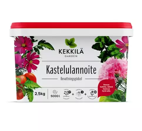 Kekkilä Kastelulannoite 2,5kg - Puutarhalannoitteet - 6433000600859 - 1