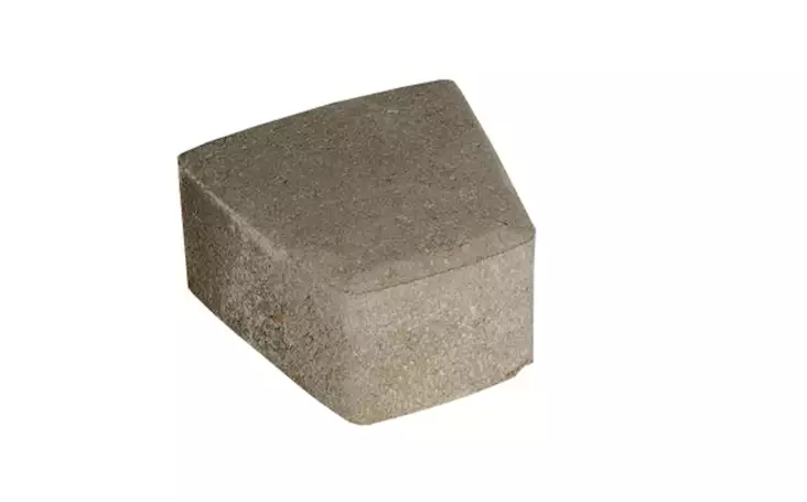 Klassikko iso kaarre 60 harmaa - Pihakivet ja laatat - 6438256040459 - 1