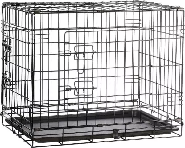 Koiran näyttelyhäkki 2-ovinen 122x74x80c - Koiran tarvikkeet - 6438168011349 - 1