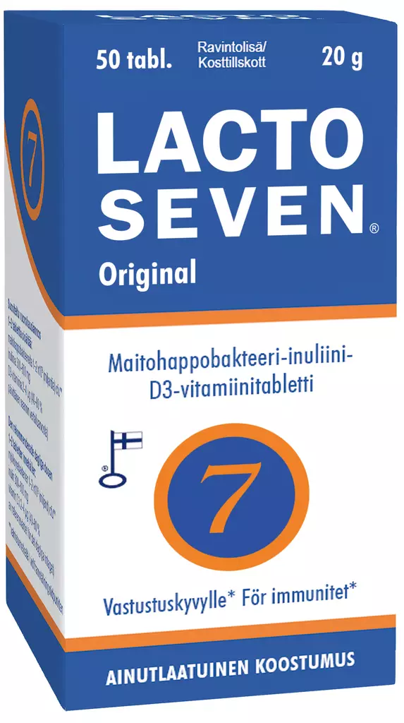 Lactoseven original 50tbl - Vitamiinit ja mineraalit - 6410530032169 - 1