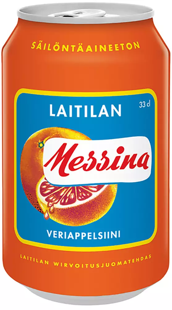LAITILAN MESSINA LIMONADI 0,33L - Kissat - 6418654002099 - 1